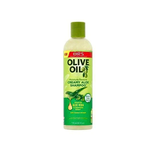 ORS Olive Oil Creamy Aloe Shampoo Front Afro Hair Haircare