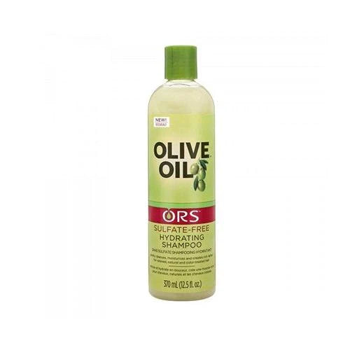 ORS Olive Oil Sulfate-Free Hydrating Shampoo Front Afro Hair Haircare