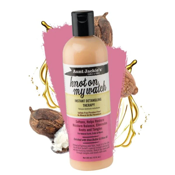 Aunt Jackie’s Knot On My Watch Instant Detangling Therapy Front Afro Hair Haircare