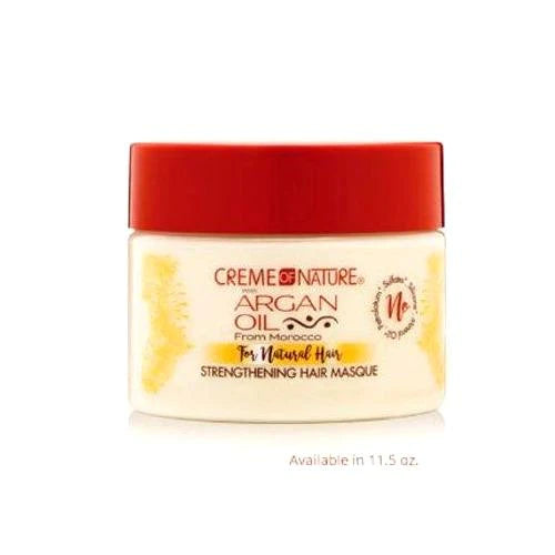 Creme of Nature Argan Oil Strengthening Hair Masque Curl Repairing Deep Treatment 326g