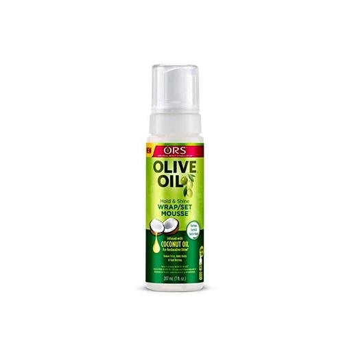 ORS Olive & Coconut Wrap Set Mousse  Front Afro Hair Haircare