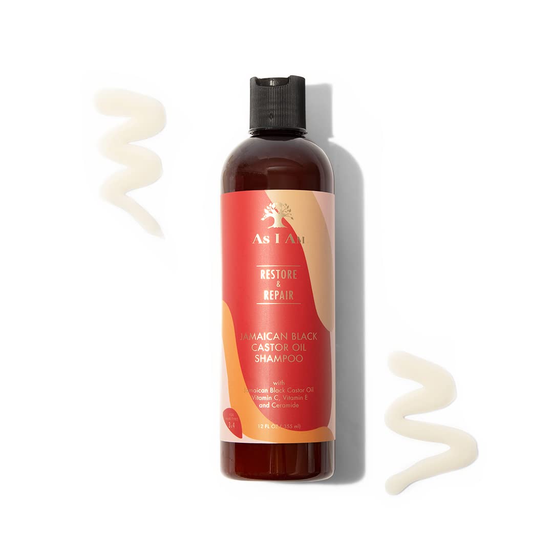 AS I AM Jamaican Black Castor Oil Shampoo, 355ml