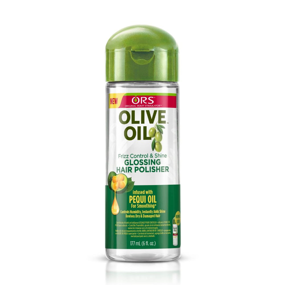 ORS Olive Oil Glossing Hair Polisher Front Afro Hair Haircare