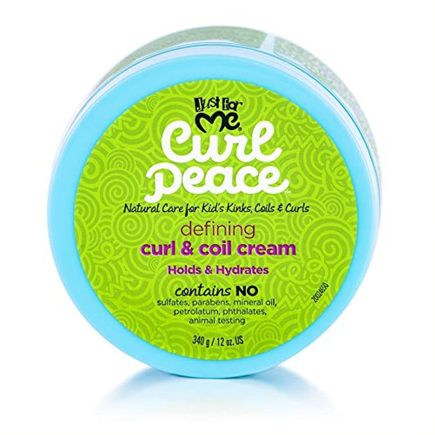 Just for Me Curl Peace Defining Curl & Coil Hair Cream Front Afro Hair Haircare